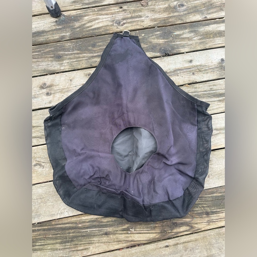 Horse Tack - Black Cordura Hay Bag - Picture 1 of 3